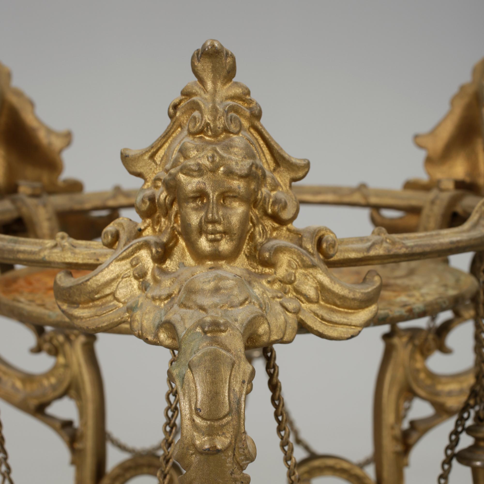 PIEDESTAL, gjutjärn, eklektisk stil, 1900-talets början.