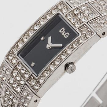D&G Time, Dolce & Gabbana, wristwatch, 21,5 x 28 mm.