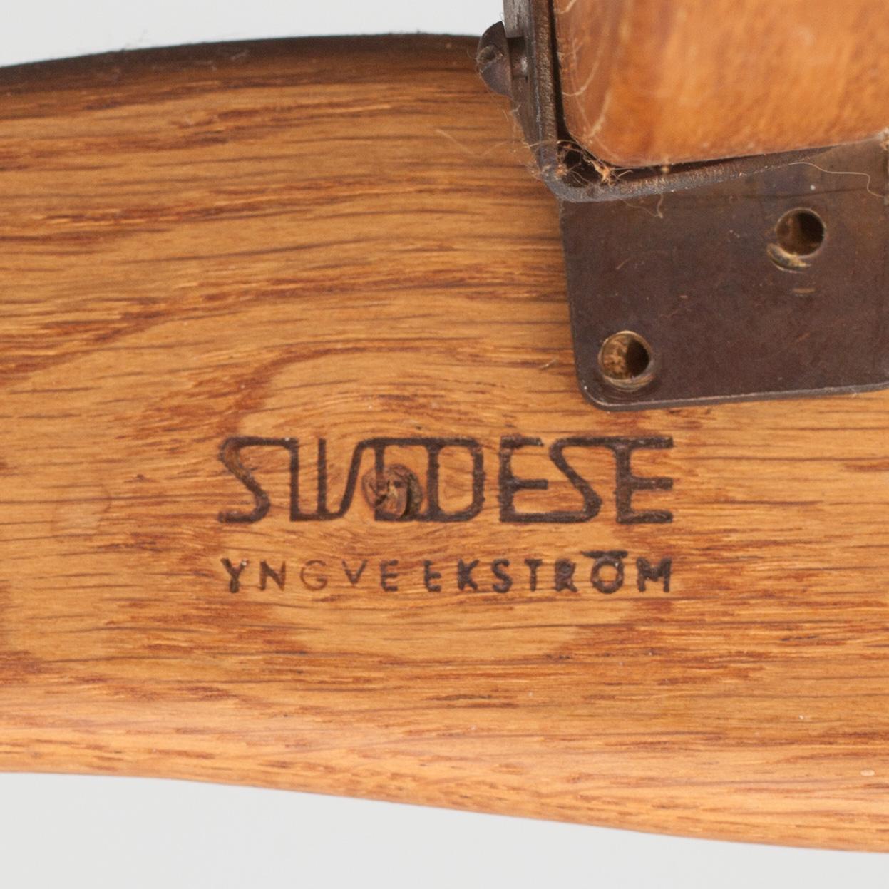 FÅTÖLJ, "Lamino", Yngve Ekström, Swedese, 1900-talets andra hälft.