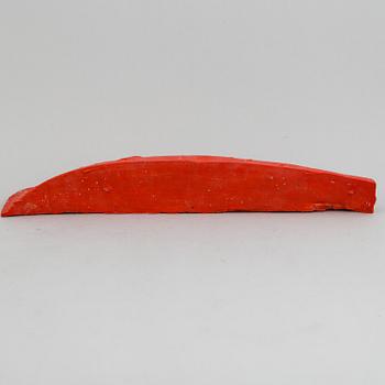 ULF ROLLOF, sculpture, wax/mixed media, signed and dated -90.