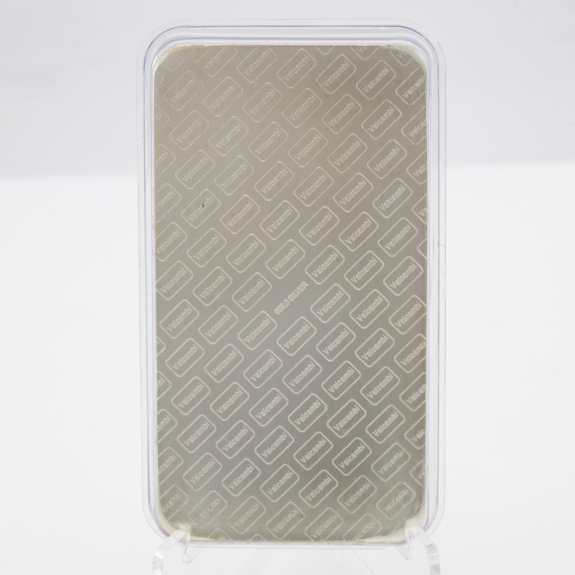 Silver bar 1kg 999 Valcambi Suisse.