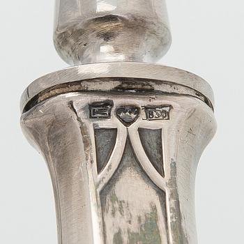 Bestickuppsättning, 48 dlr, silver, "Suomi"-serien, Kultateollisuus, Åbo 1913-2000.