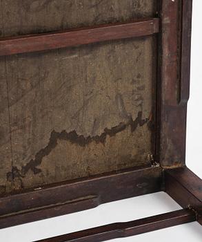 A hardwood table, Qing dynasty.