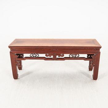 A Chinese 20th century hardwood table.