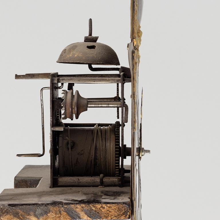 A first half of the 19th Century painted longcase clock.