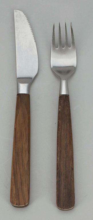 BESTICKUPPSÄTTNING, 6+6 delar, "Lion de Lux". Bertel Gardberg.