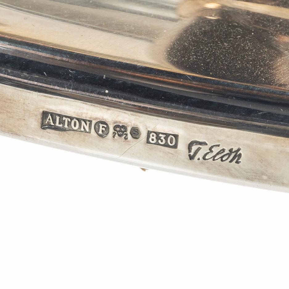 Tore Eldh, ljusstakar, 4 st, silver, Alton, Falköping.