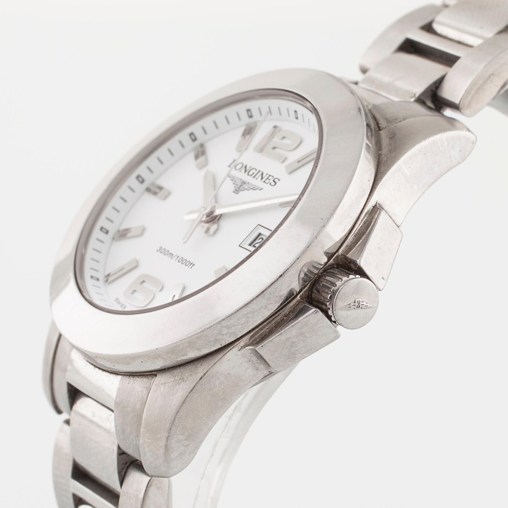 LONGINES, Conquest (300m/1000ft), wristwatch, 30 mm.