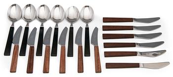 661. Bertel Gardberg, FLATWARE SERVICE, 18 PIECES.