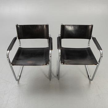 Armchairs 2 pcs Italy late 20th century.