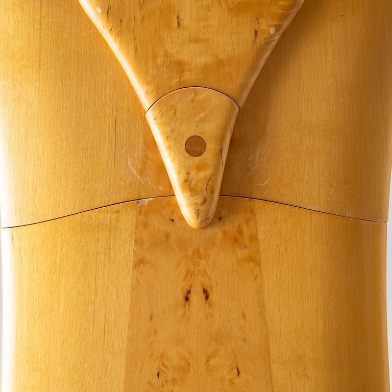 Carl Malmsten, long case clock, 'Tidlösa', late 20th century.