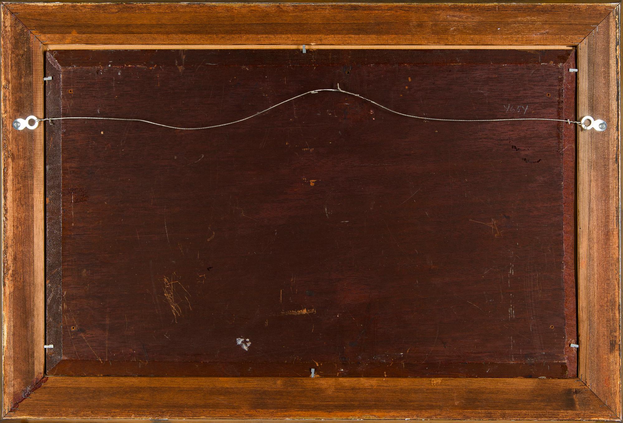 César de Cock, Paimen karjansa kanssa.