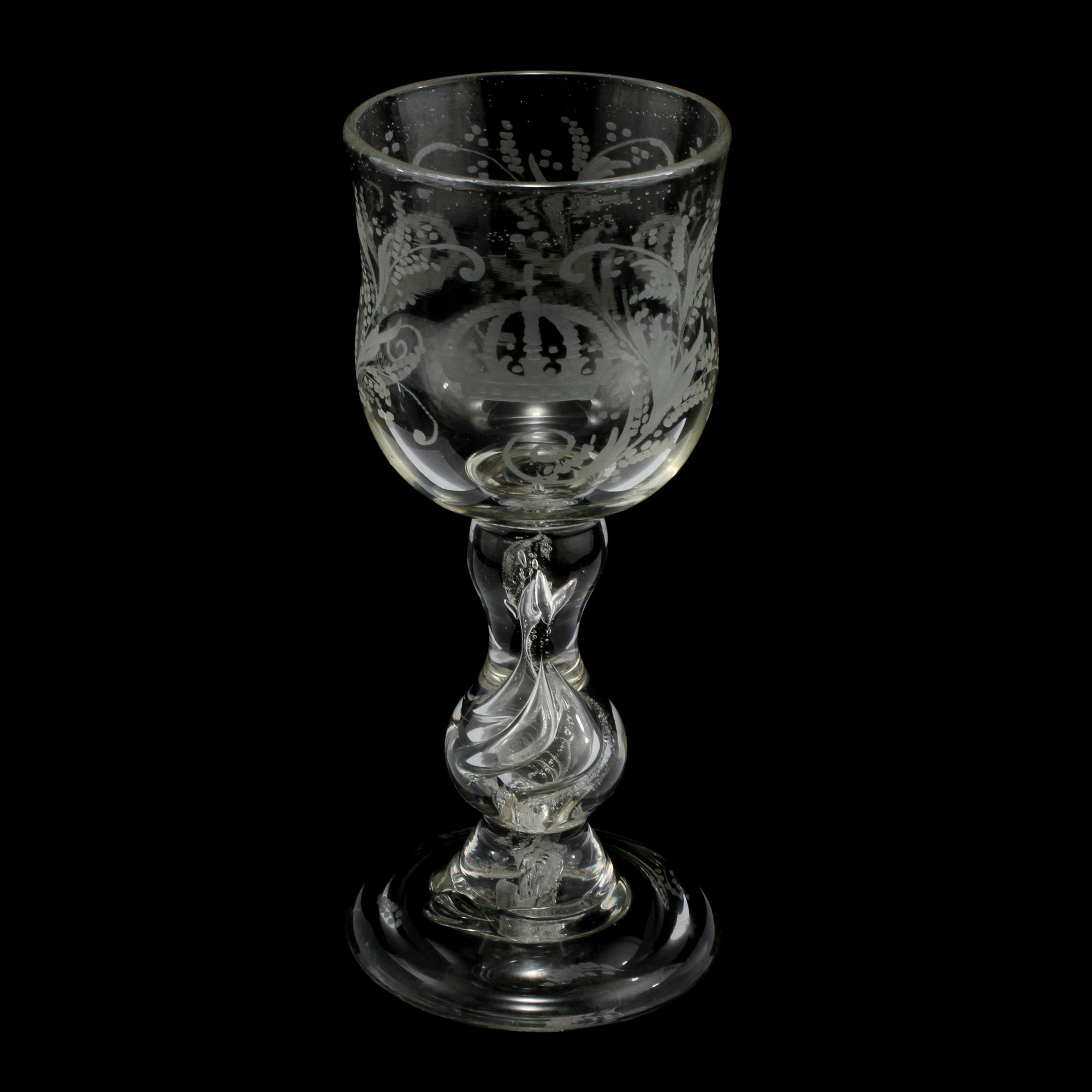 POKAL, glas, 1900-tal.