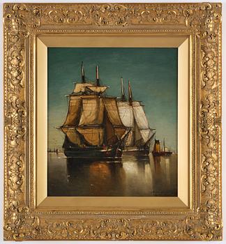 Auguste Musin, "Muiden op Zuider Zee".