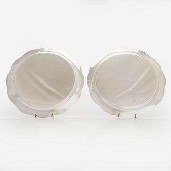 Fat, ett par, silver, Åbo 1938.