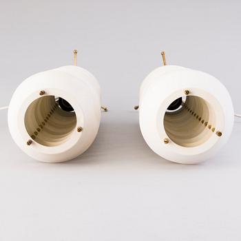 ILMARI TAPIOVAARA, a pair of  'Maija the Bee' table lamps for  Asko/Hienoteräs.