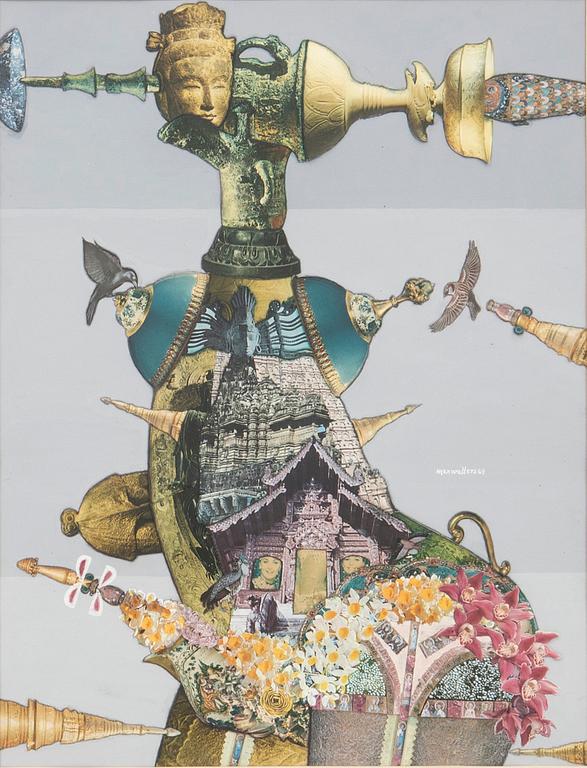 Max Walter Svanberg, "The Strange Star's Tribute to G in Phases. Phase 8".