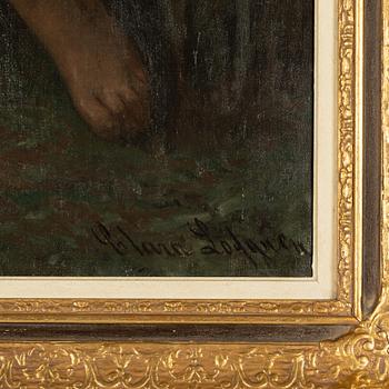 Clara Löfgren, Young Woman.