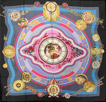SCARF, "Ronde des heures", Loic Dubigeon, Hermès, Paris.