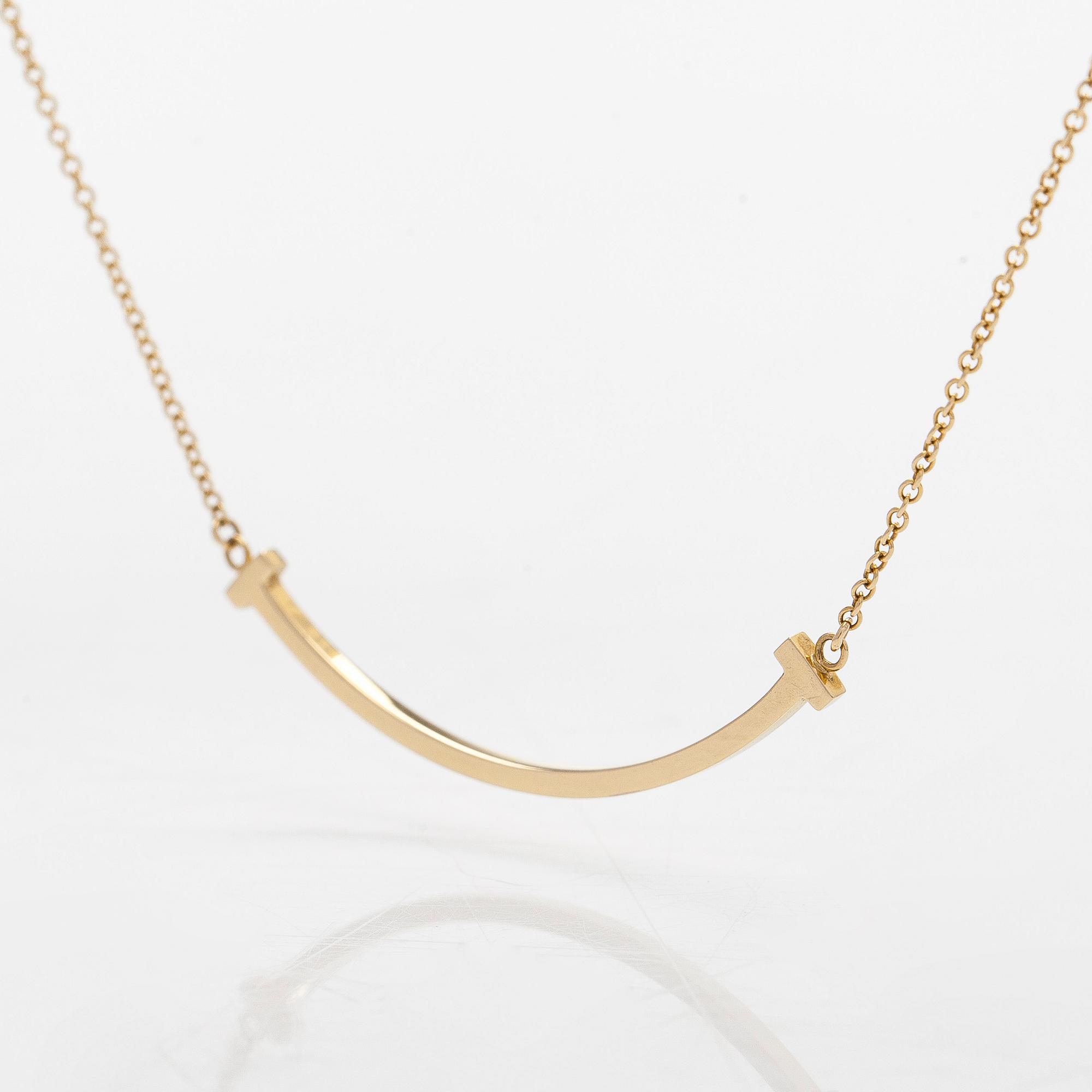Tiffany & Co, kaulakoru, "T Smile", 18K kultaa.