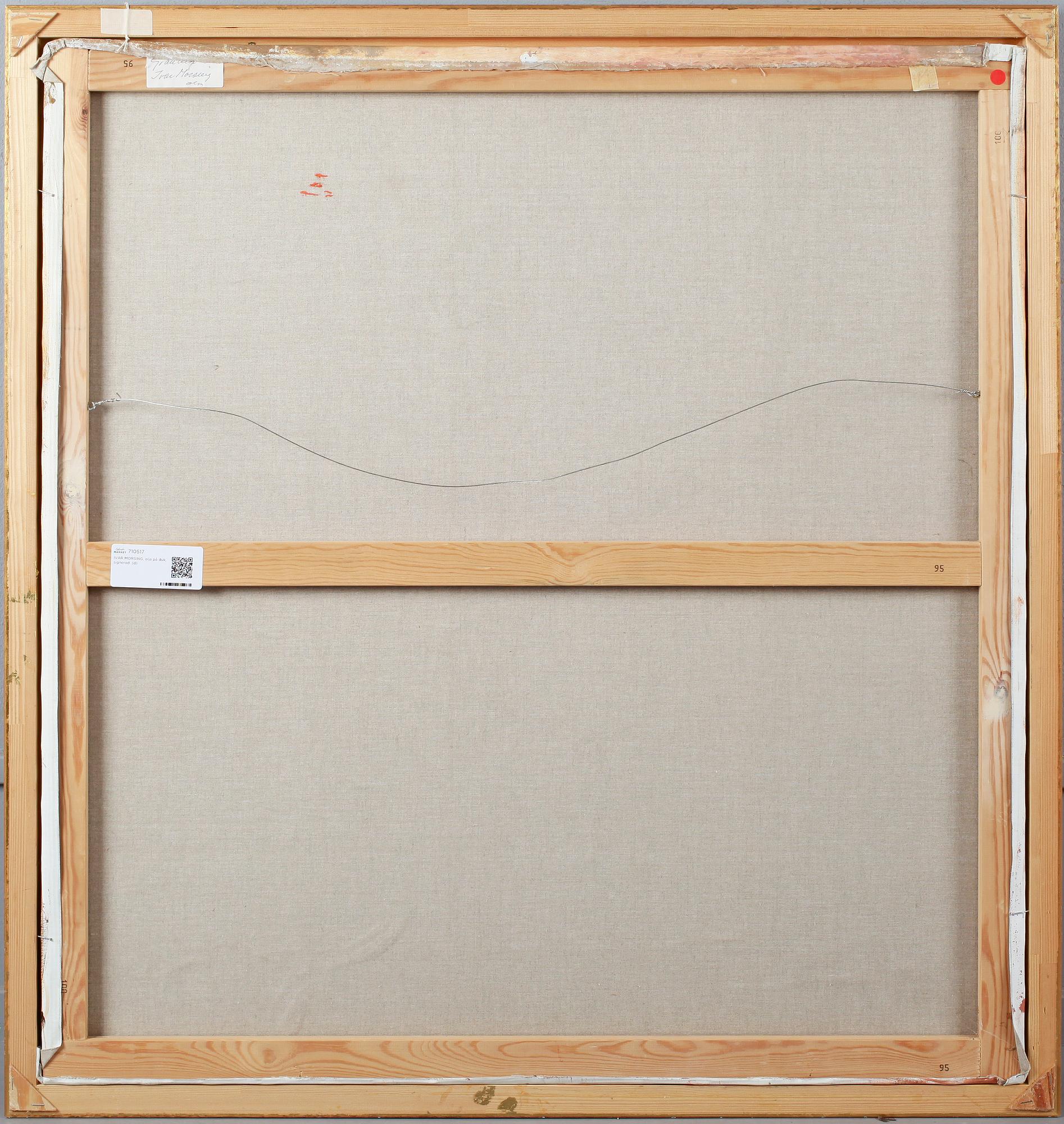 IVAR MORSING, oil on canvas, signed.