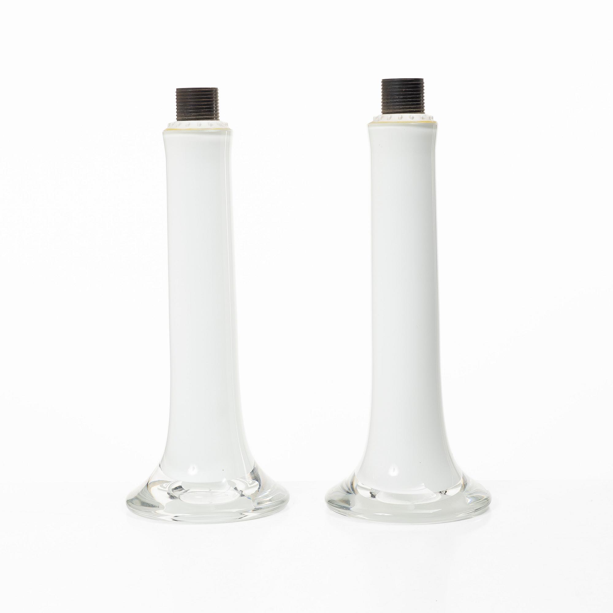 Uno & Östen Kristiansson, bordslampor, ett par, Luxus, Vittsjö, 1960/70-tal.