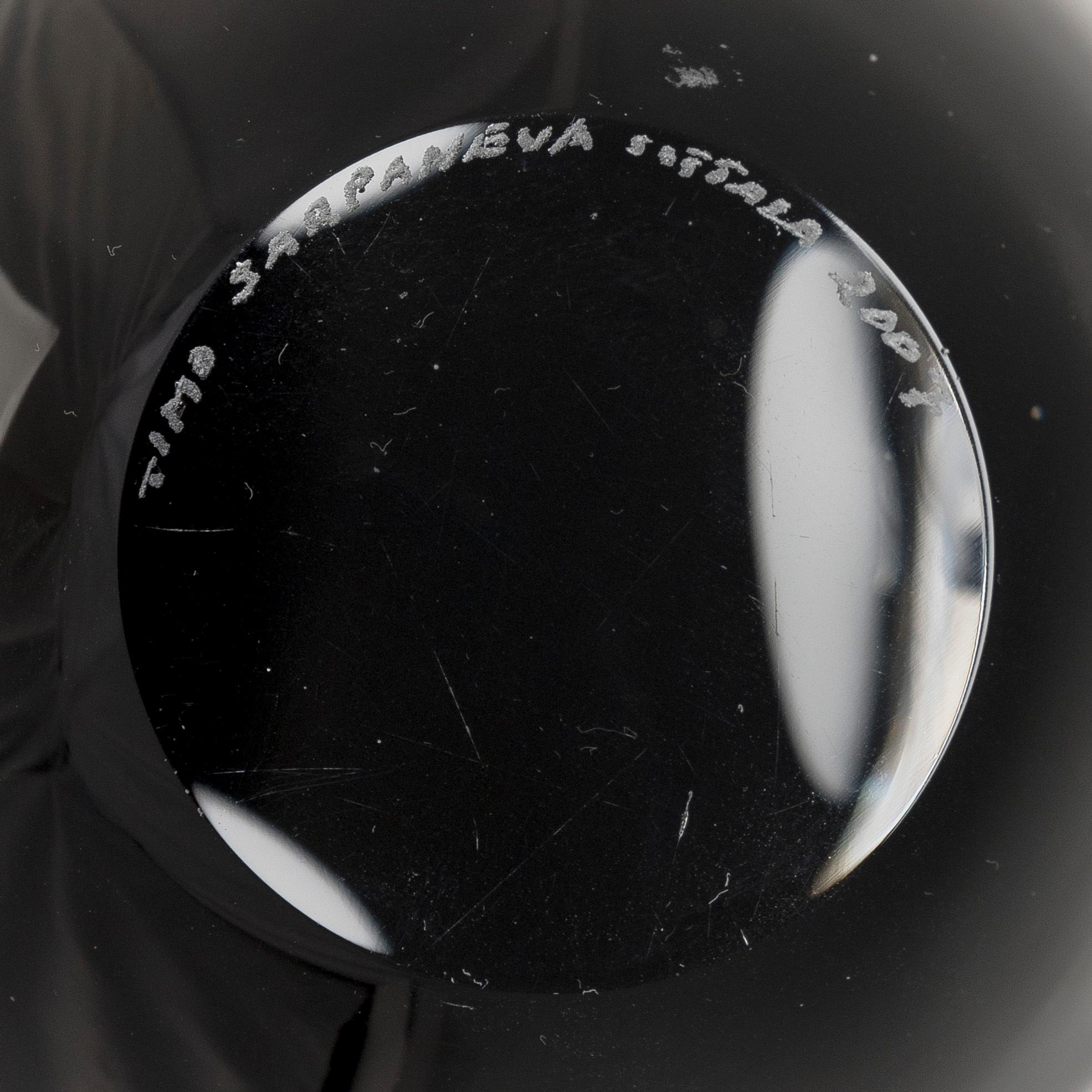 Timo Sarpaneva, veistos, "Claritas", signerad Timo Sarpaneva Iittala 2007.