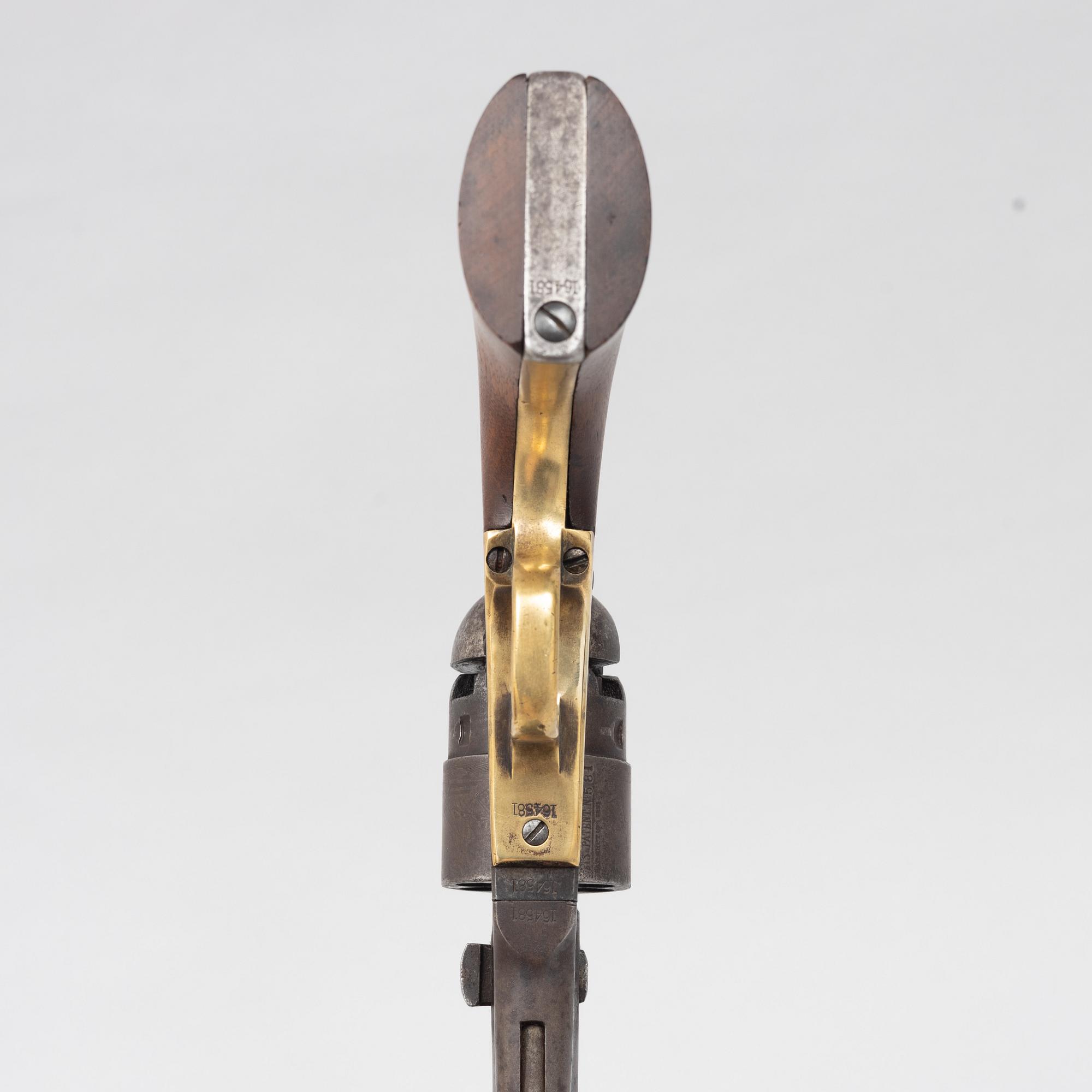 Percussion revolver, Colt 1860 Army, USA, 1867.