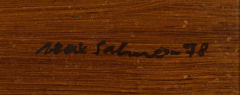 Max Salmi, "Viimeinen viheriö".