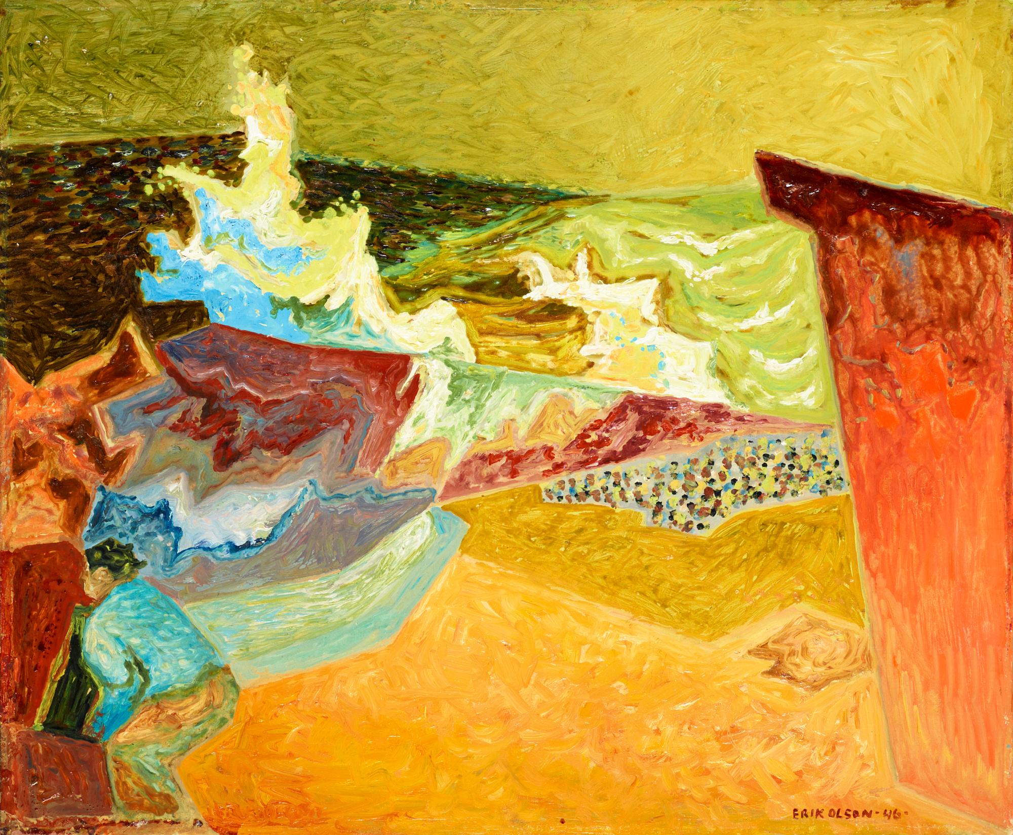 Erik Olson, "The wave".