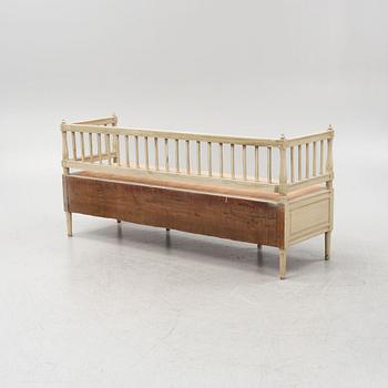 Utdragssoffa, gustaviansk stil, 1800-tal.