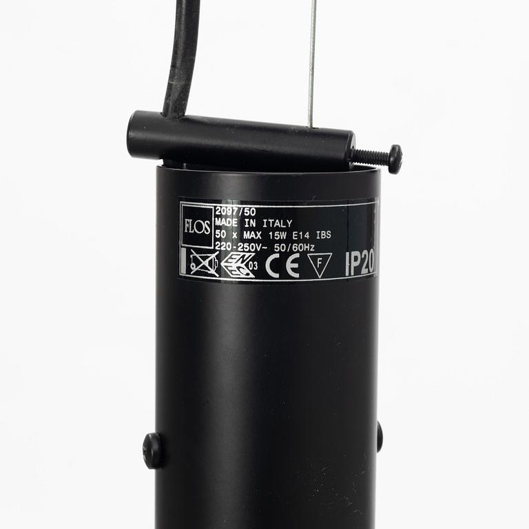 Gino Sarfatti, a model 2097/50 ceiling lamp, Flos, Italy.