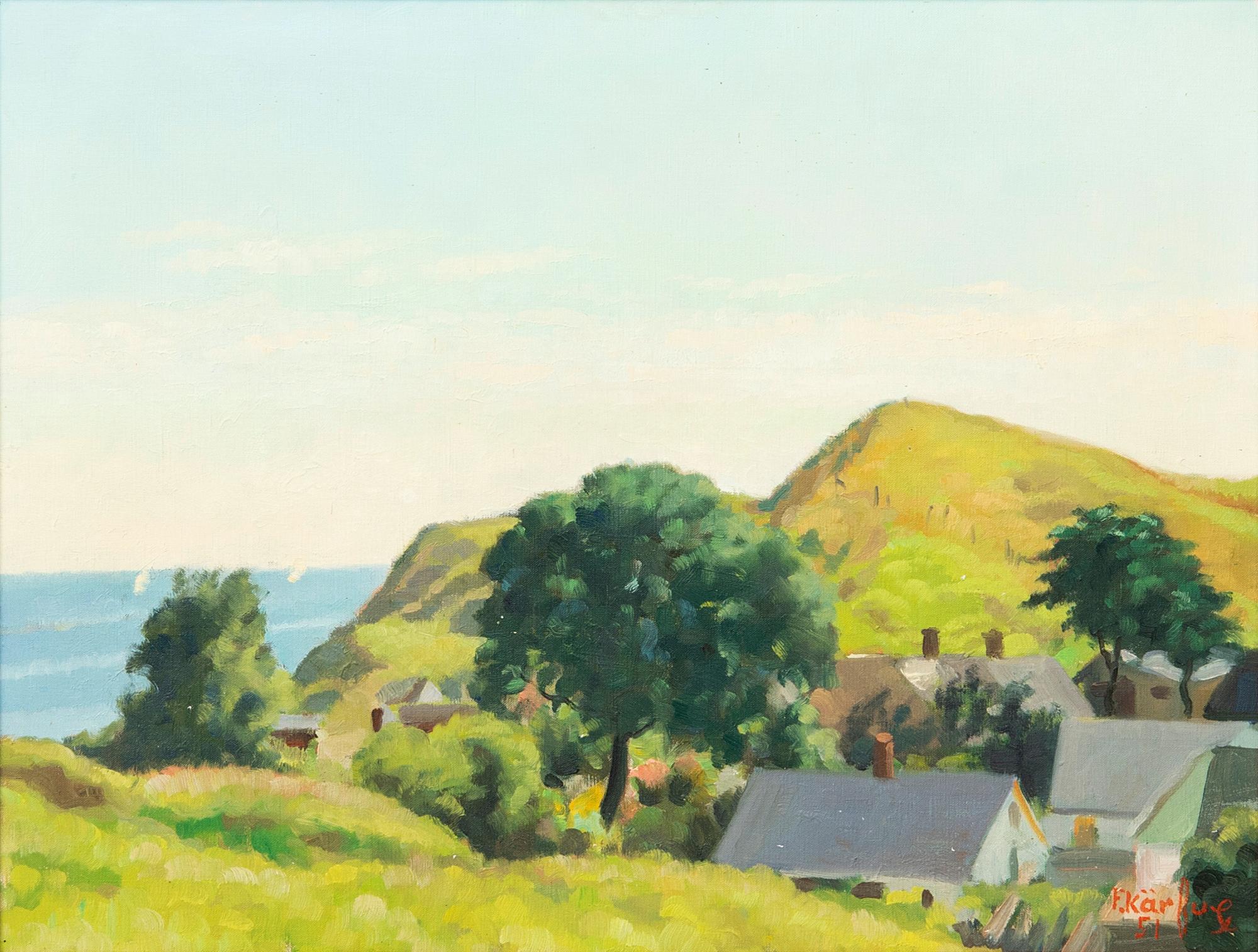 Fritz Kärfve, Kåseberga by.