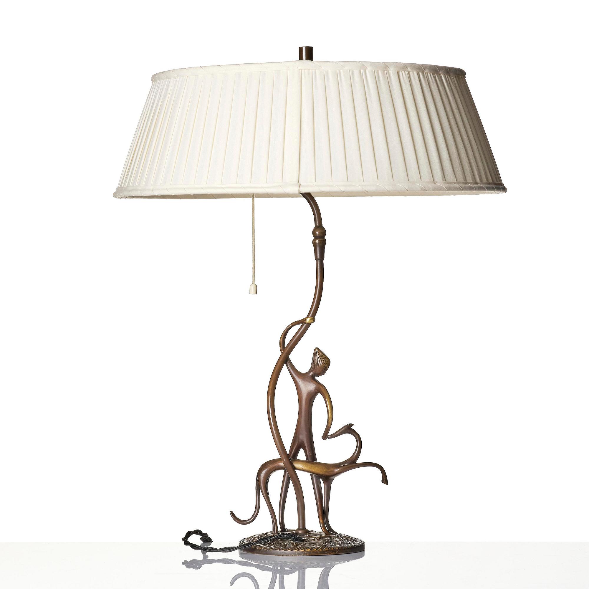 Bröderna Malmströms Metallvarufabrik, a table lamp model "2538", Malmö, 1930s.