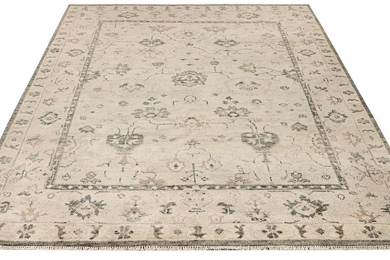 An oriental carpet with Mamluk-design, c. 360 x 280 cm.
