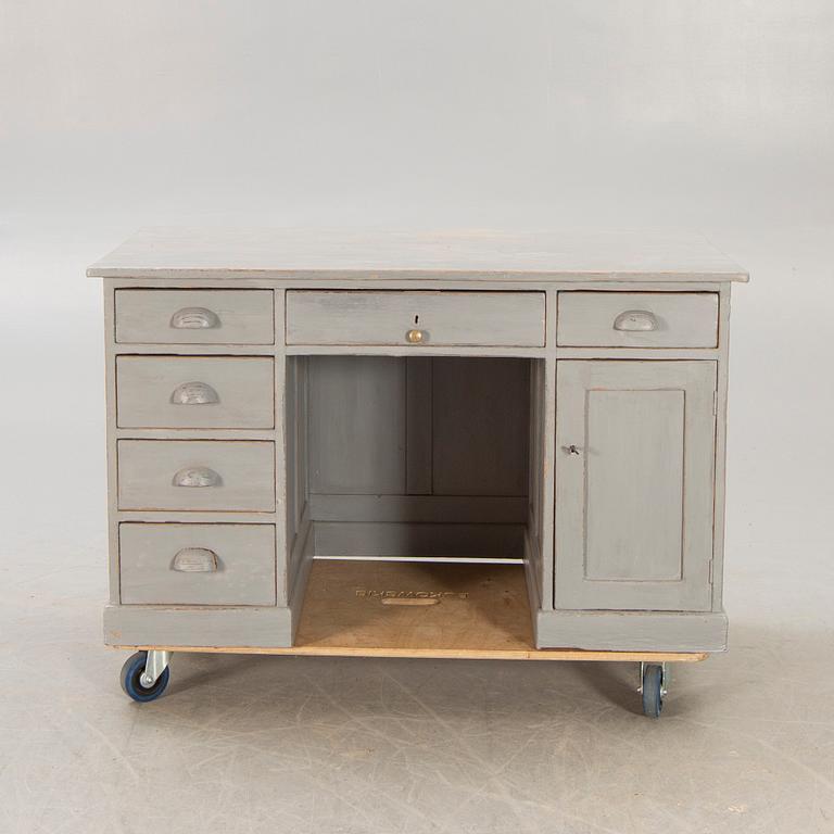 An early 1900s painted writing desk.