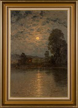 EUGEN TAUBE, oil on canvas, signed.