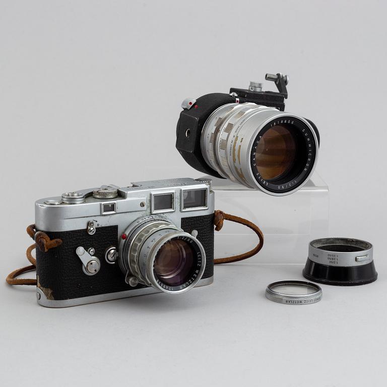 LEICA M3, camera, single stroke.