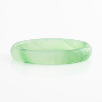 Jade bracelet.