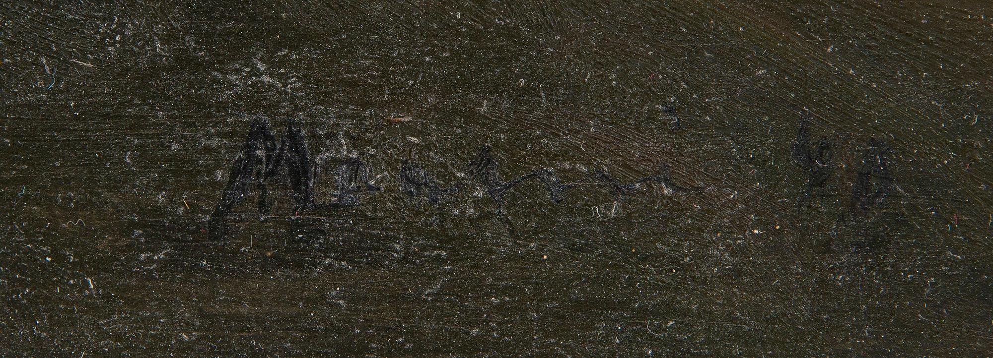 Elvi Maarni, Two Figures on the Jetty.