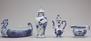 PARTI PORSLIN, 4 delar, Kina, bl a 1800-tal.