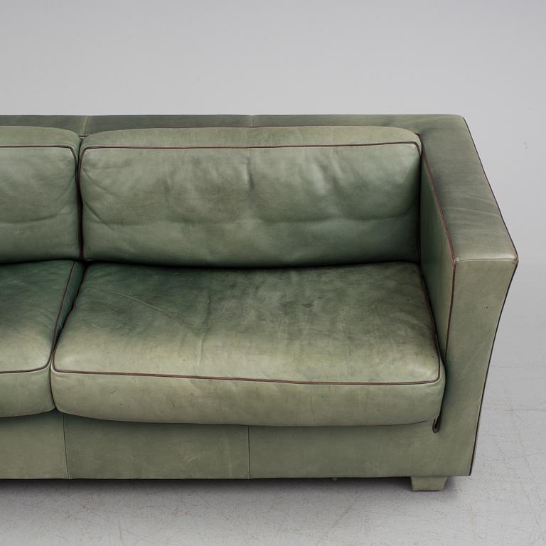 ANDREE PUTMAN, a sofa and easy chair, "Lotus", manufactured by de Sede of Switzerland, late 1900s.