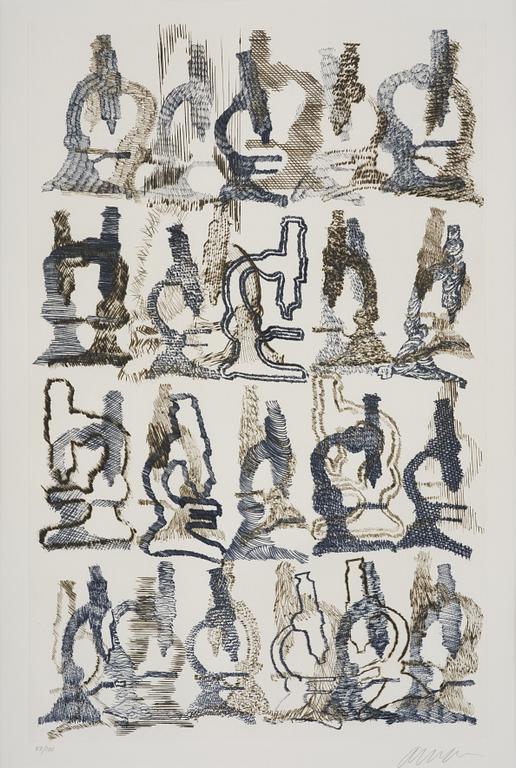 Arman, Untitled from: "Hommage aux Prix Nobel" (The Nobel Prize Portfolio).