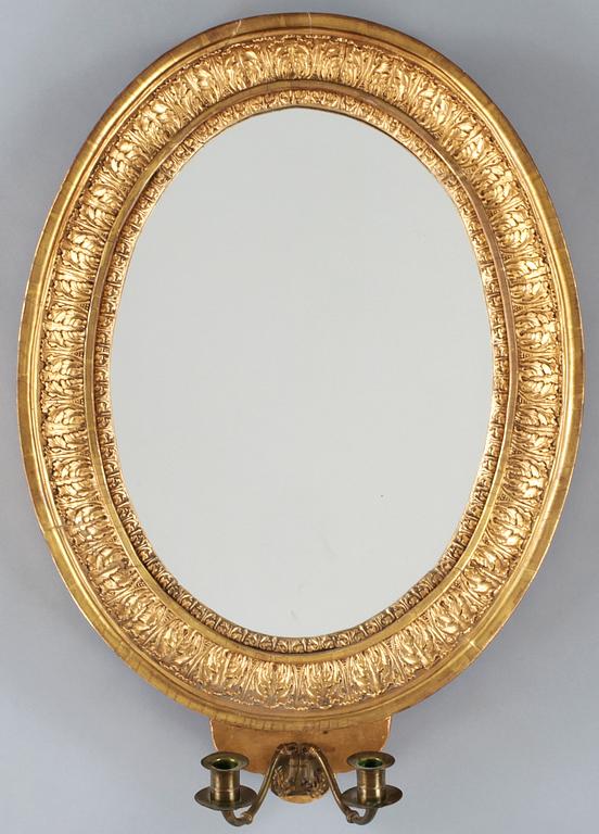 SPEGELLAMPETT, senempire, 1800-talets första hälft.