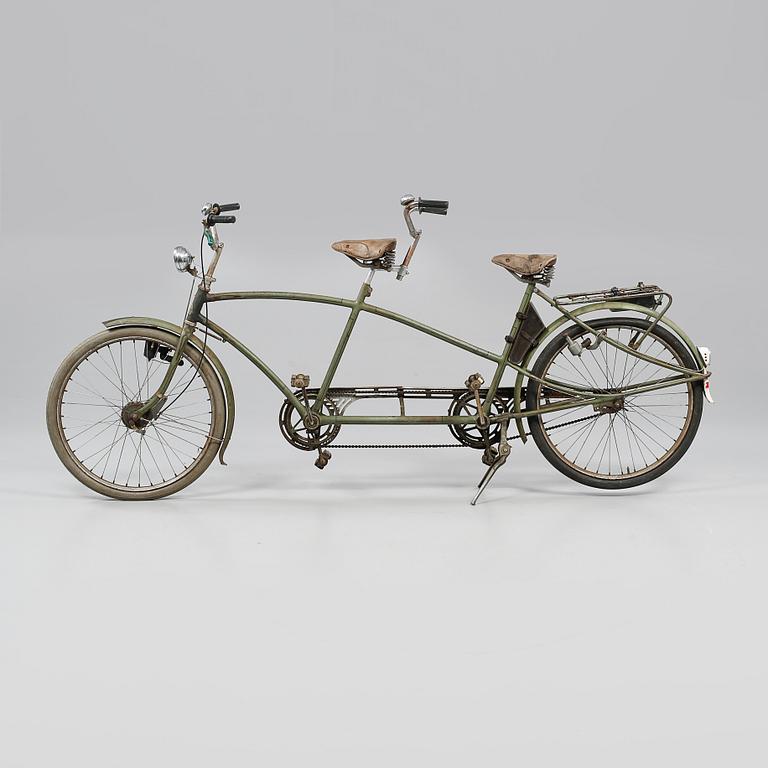 TANDEMCYKEL, Monark, 1900-talets mitt.