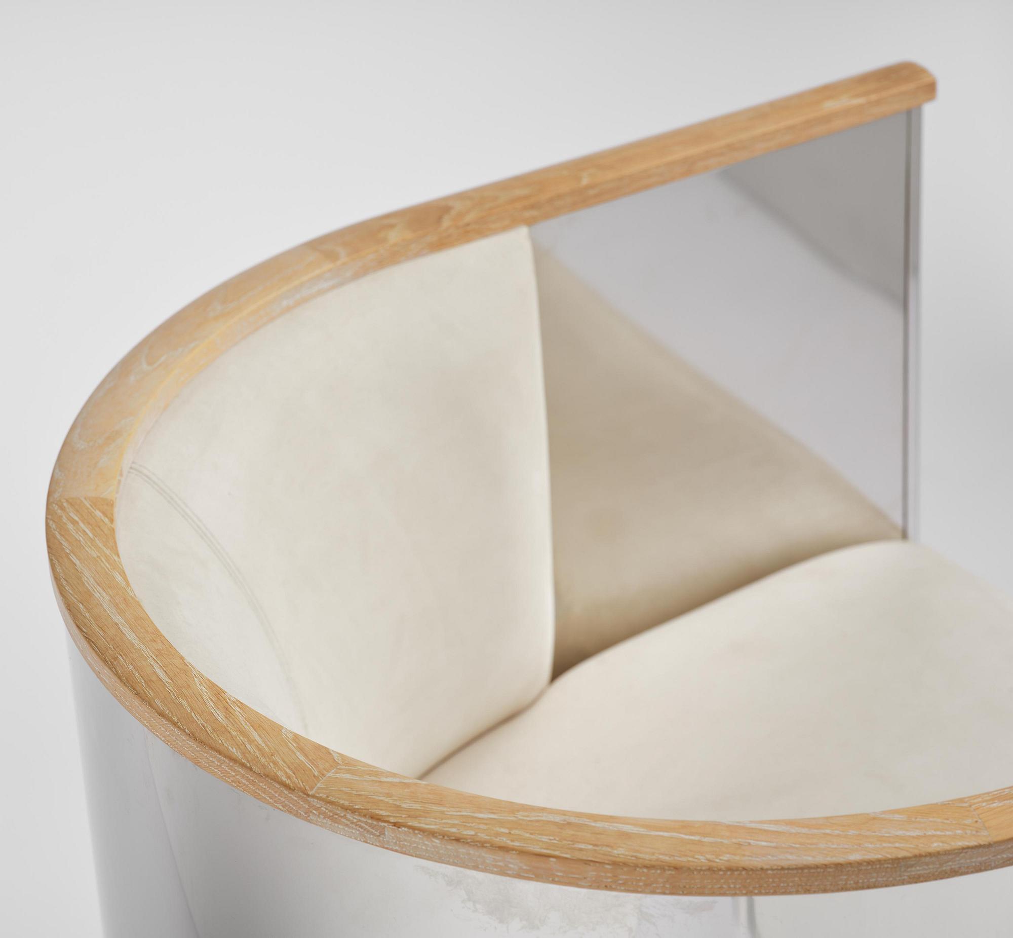 Mats Theselius, an "Inox" armchair, ed. HC 16/19, Källemo, Värnamo, post 2015.
