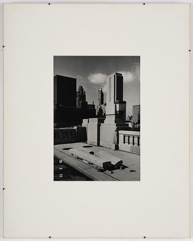 Gerry Johansson, "76 3 13", 1976.