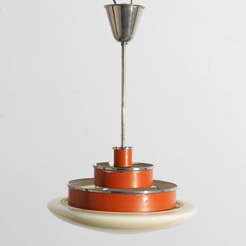 Erik Tidstrand, a ceiling lamp model "28908", Nordiska Kompaniet, 1930s.