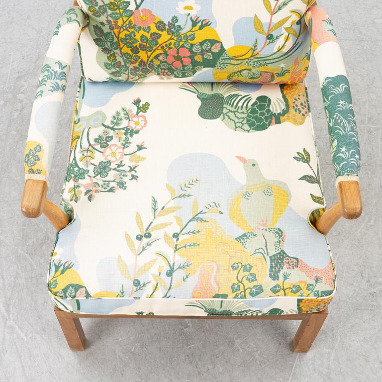 Josef Frank, armchair, model 667, Svenskt Tenn, before 1985.