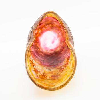 Daum, skål/vas, Nancy Frankrike Art Nouveau omkring 1900.